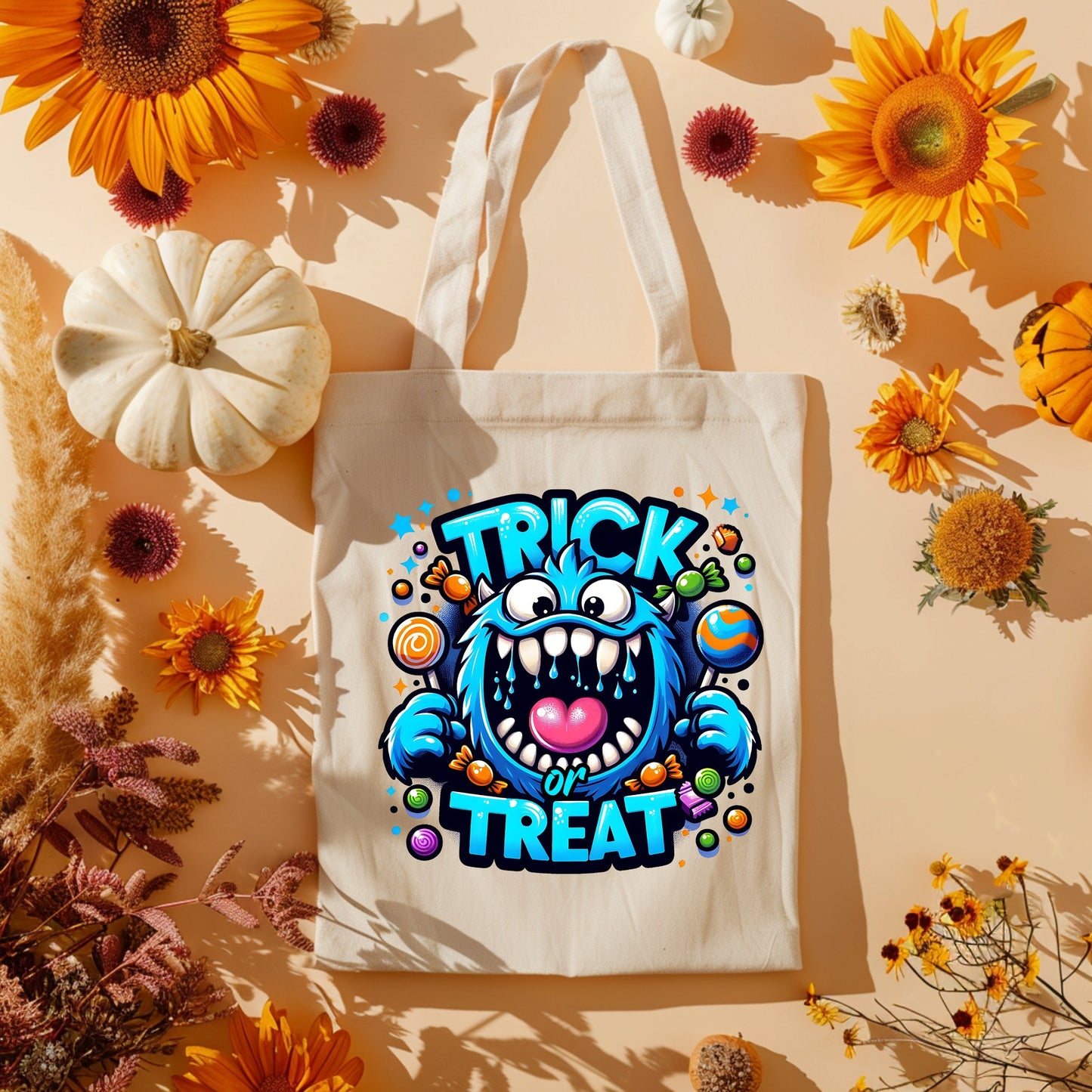 Trick or Treat bag Cute Monster